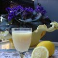 Lemon cream liqueur