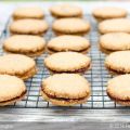 Almond Butter Cookies (Sandwiched with Jam)