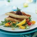 Red Snapper Fillets on Garlic Toasts with[...]
