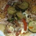 Baked Chicken and Zucchini