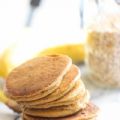 Banana Applesauce Pancakes for Baby