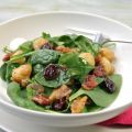 Gnocchi and Wilted Spinach Salad