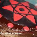 Sharingan Checkerboard  Chocolate Cake