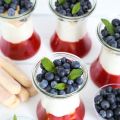 Quick Berry Tiramisu in a Jar