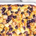 Baked Blueberry French Toast Casserole