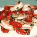 Garlic Shrimp With Basil & Tomatoes