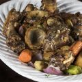 Wine Braised Lamb with Artichokes in Clay Pot