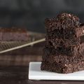 Avocado Brownies  with no mixer