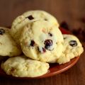 Cranberry Toffee Almond Sugar Cookies