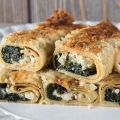 Spinach crepes