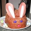Chocolate Mousse Bunny Cake