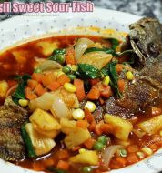 Recipe Siakap Masak Masam Manis Sweet Sour Fish