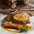 Spicy Pork Chop with Vegetable Dauphinoise