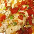Baked Red Snapper With Citrus - Tomato Topping