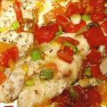 Baked Red Snapper With Citrus - Tomato Topping