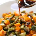 Maple Soy Glazed Roasted Brussels Sprouts and[...]