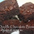 Rich Double Chocolate Brownies
