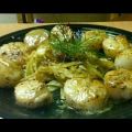 Scallops with Curry Butter Sauce