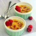 Raspberry Creme Brulee