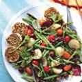farmers' market salad with spiced goat[...]