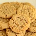 Salted Toffee Peanut Butter Cookies