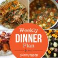 Skinnytaste Dinner Plan (Week 101)