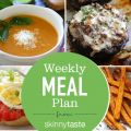 Skinnytaste Meal Plan (January 15-January 21)