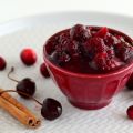 Cinnamon Cherry Cranberry Sauce