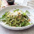Cacio e Pepe with Homemade Arugula Pasta