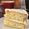 Lemon Rosemary Cake with Cream Cheese Frosting