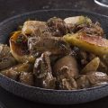 Roast Apple Cider Chicken with Estragon