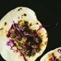 Pickled Beef Tacos with Charred Avocado Salsa