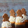 Gingerbread Latte Cupcakes with Recipe Link