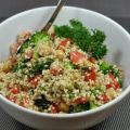 Quinoa Salad with Broccoli and Chickpeas Recipe
