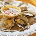 Oysters on the Half-Shell with Tangerine-Chili[...]