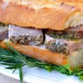Roasted Pork Loin With Mustard Garlic and Herbs