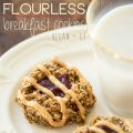 Flourless Thumbprint Breakfast Cookies (Vegan +[...]