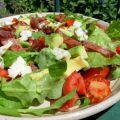 Spinach Salad with Blue Cheese and Bacon