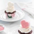 Valentine Marshmallow Cupcakes