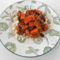 Eggplant Tomato Stew with Basmati Rice