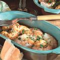 Baked Shrimp In Lemony Garlic Sauce