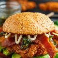 Jalapeno Honey Crispy Fried Chicken BLT