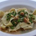 Peas and Pasta Soup