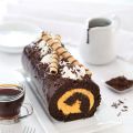 Pumpkin Buttercream Swiss Roll