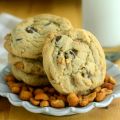 Honey Roasted Peanut Chocolate Chip Cookies