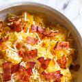Spaghetti Squash with Bacon and Parmesan