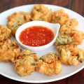 Shrimp and Carrot Fritters