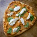 Naan and Hummus Pizza Recipe