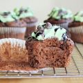 Mint Chocolate Chip Frosting Shots