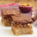 Pecan Sandie Praline Bars
